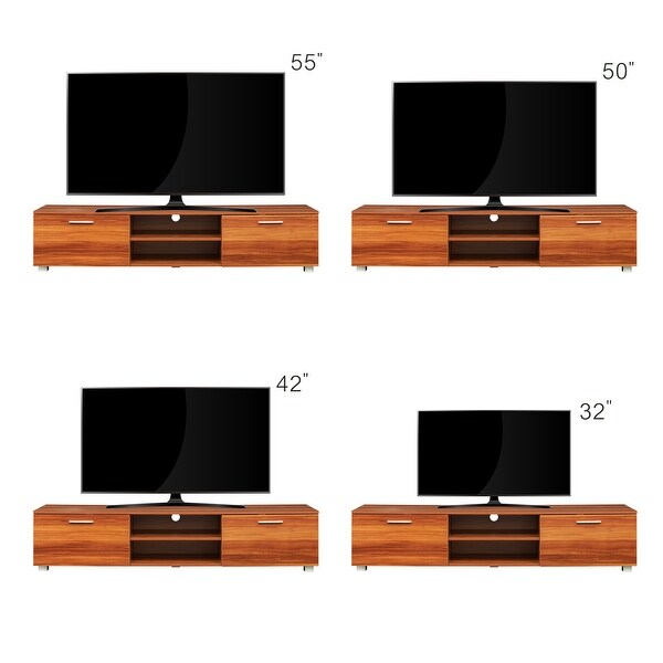 Walnut TV Stand for 70 Inch TV Stands