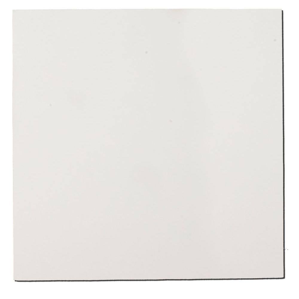 Owens Corning Paintable White Fabric Square 24 in. x 24 in. Sound Absorbing Acoustic Panels (2-Pack) 02506