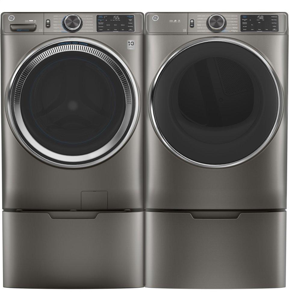 Ge Appliances GFD65ESPNSN Ge® 7.8 Cu. Ft. Capacity Smart Front Load Electric Dryer With Steam And Sanitize Cycle