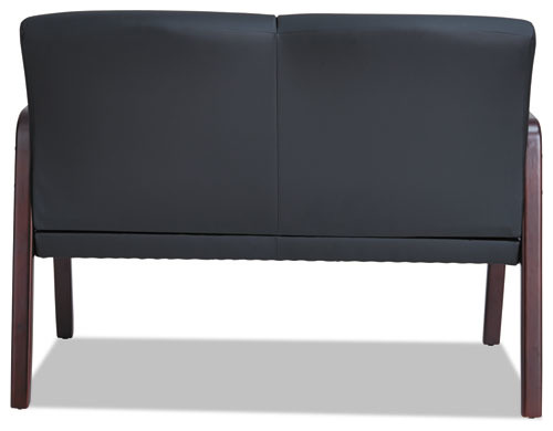 Alera Reception Lounge Series Wood Loveseat  44 7/8 quotX26 quotX33 1/4 quot  Contemporary   Loveseats   by BisonOffice  Houzz