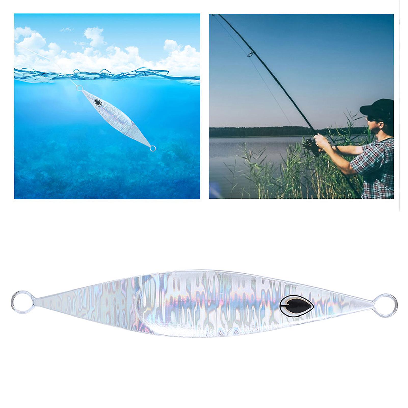 Honoreal Ecofriendly Luminous Sea Fishing Lures Metal Artificial Simulation 3d Fish Eye Bait Tool Accessory