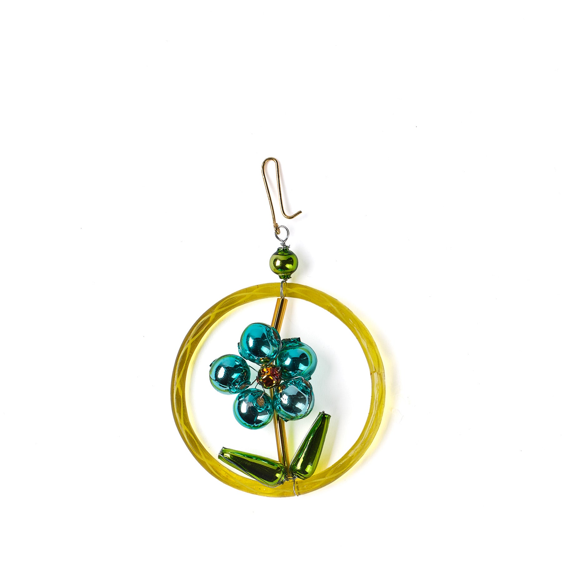 Flower Ornament in Blue