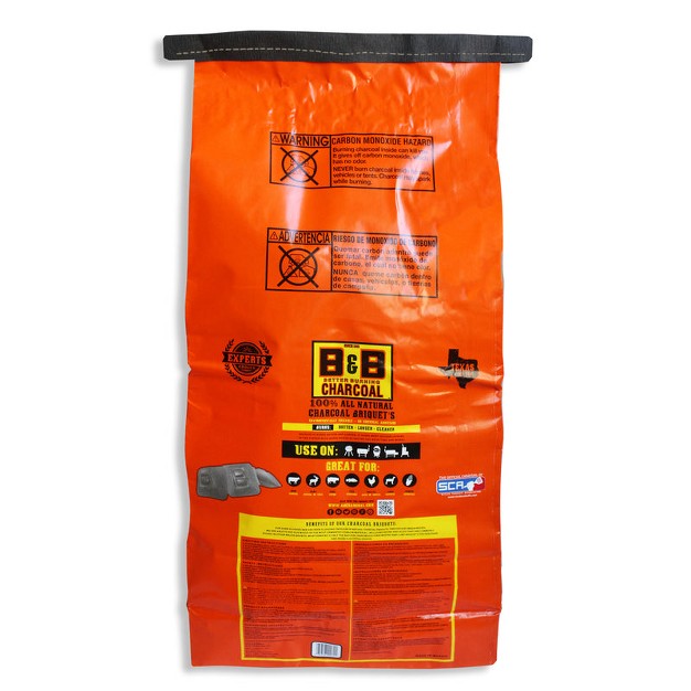 B amp b Charcoal All Natural Oak Hardwood Charcoal Briquettes 17 6 Lb