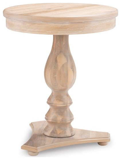 Linon Bree Wood Accent Side Table in Hazelnut Brown   Traditional   Side Tables And End Tables   by Homesquare  Houzz