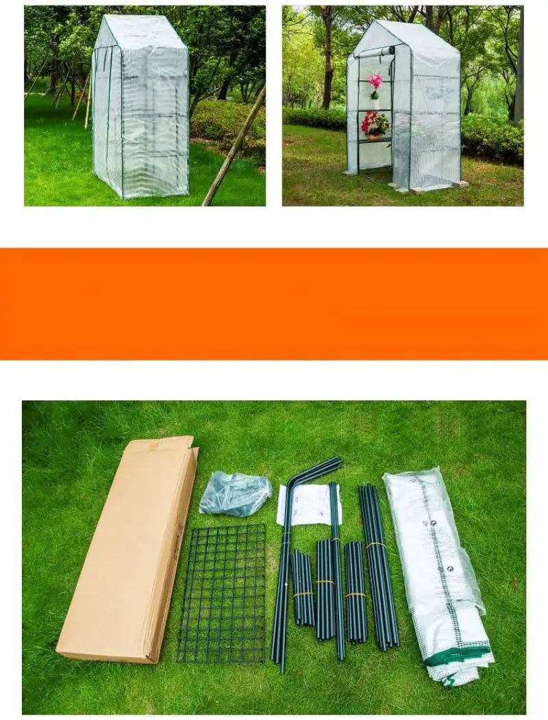 Chinese Factory Custom Support  High Quality Fair Price Indoor Outdoor Tents Green House Room Garden Greenhouse/