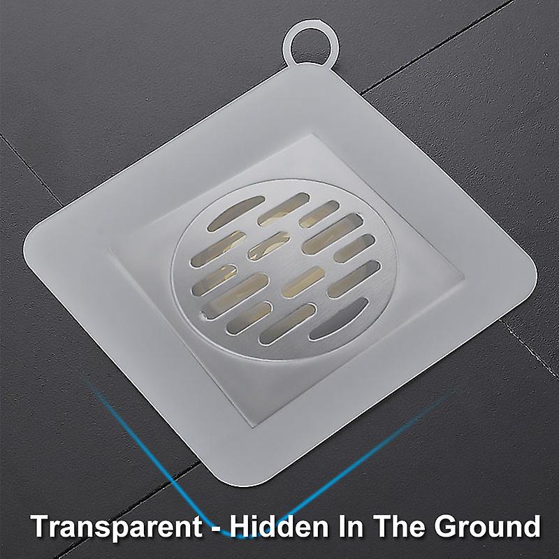 Thick Silicone Floor Drain Deodorant Cover Bathroom Deodorant Insect-proof Seal Household Sewer Pipe Sink Anti-smell Floor Cover