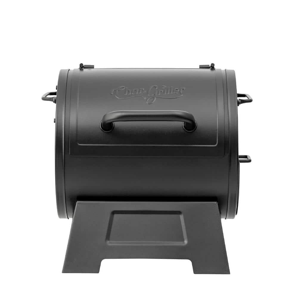 Char-Griller Portable Charcoal Grill or Side Fire Box in Black 92424