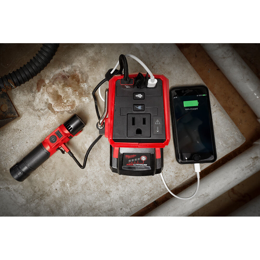 MW M18 TOP-OFF 175W Portable Power Supply Inverter 2846-20 from MW