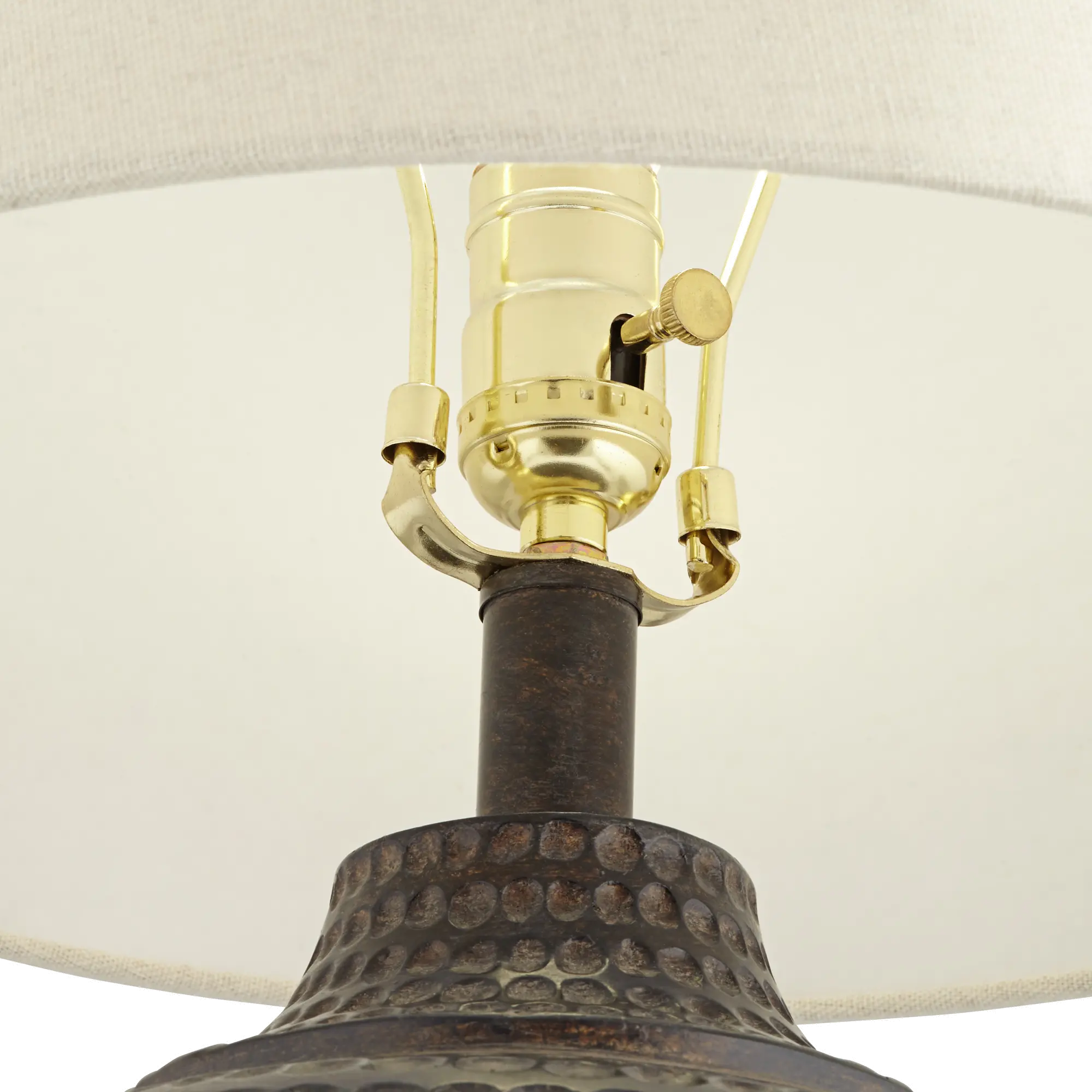 Alese Dark Brown Table Lamp