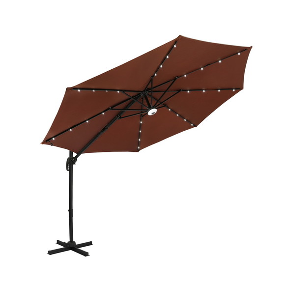 Island Umbrella NU6875 Santiago II 10 ft Octagon C...