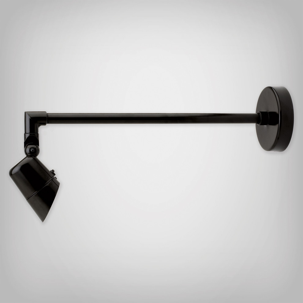 Sign Light  Architectural Black   Transitional   Outdoor Wall Lights And Sconces   by BASELITE CORPORATION  Houzz