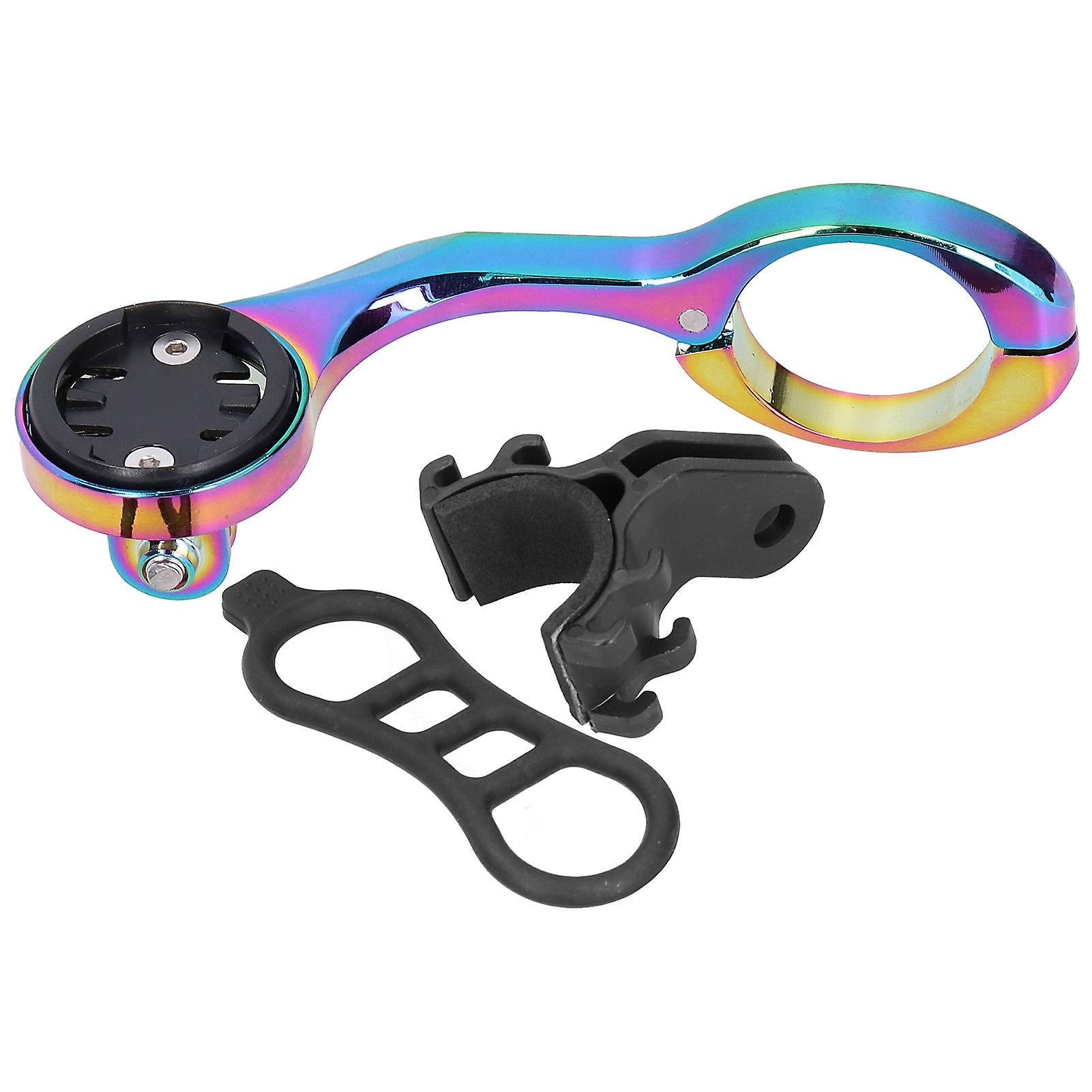 Colorful Electroplating Bike Computer Extended Bracket Holder Aluminium Alloy Support