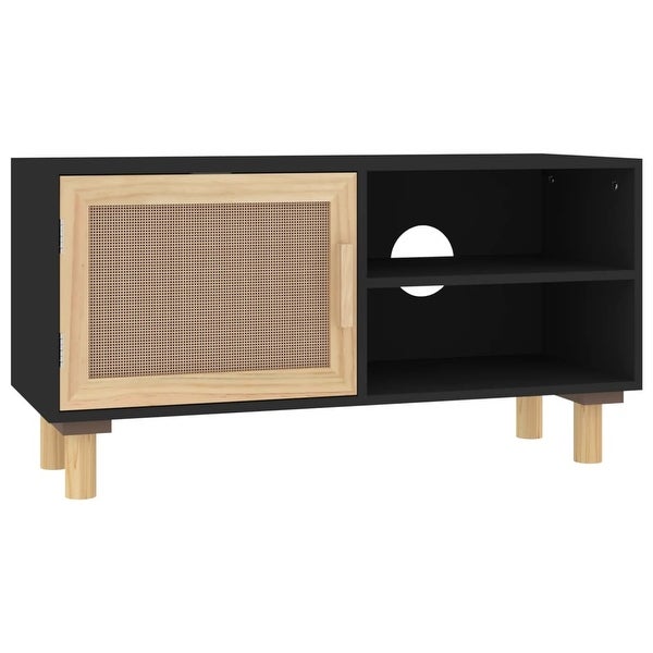 TV Cabinet Black 31.5