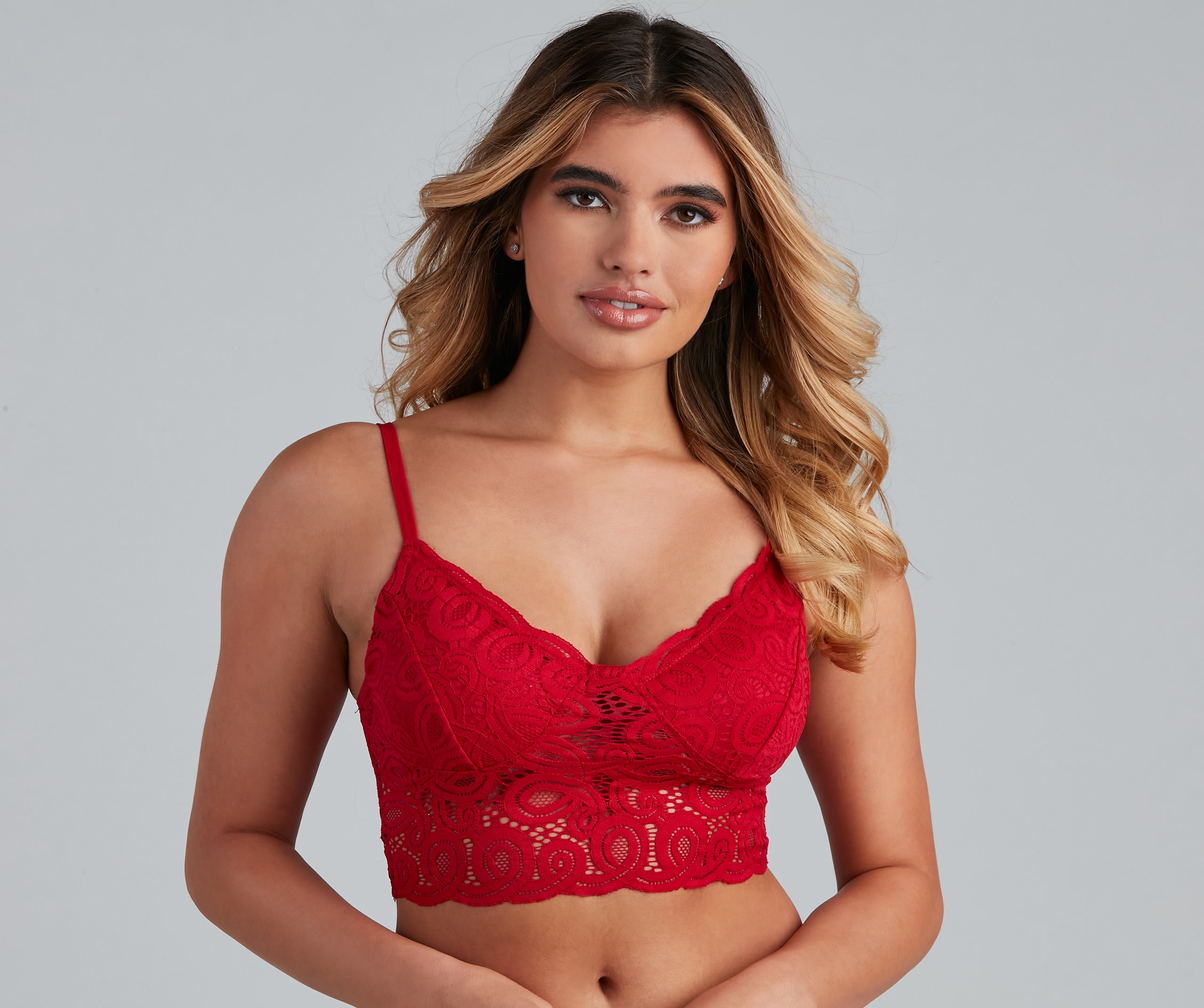 Effortless And Sultry Lace Bralette