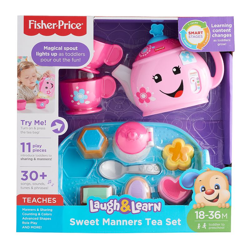 Fisher-Price Laugh and Learn Sweet Manners Tea Set