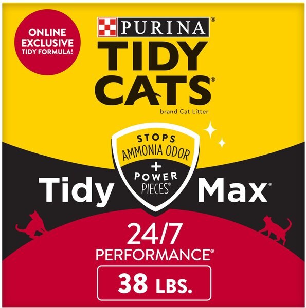 Tidy Max 24/7 Performance Scented Clumping Clay Cat Litter