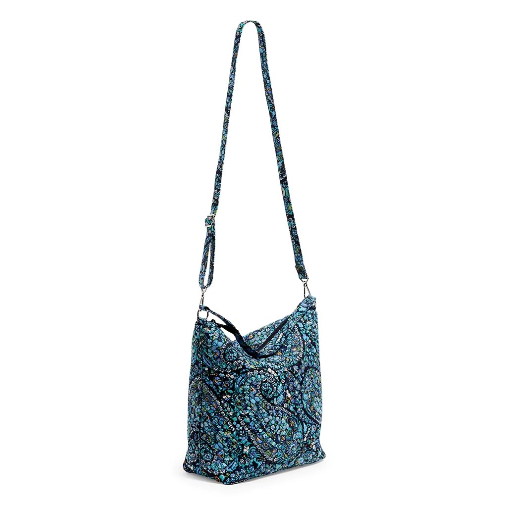 Vera Bradley  Oversized Hobo Shoulder Bag in Dreamer Paisley