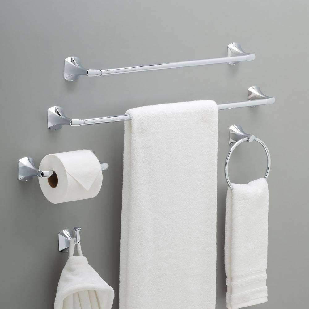 Delta Pierce 18 in. Wall Mount Towel Bar in Chrome PRC18-PC