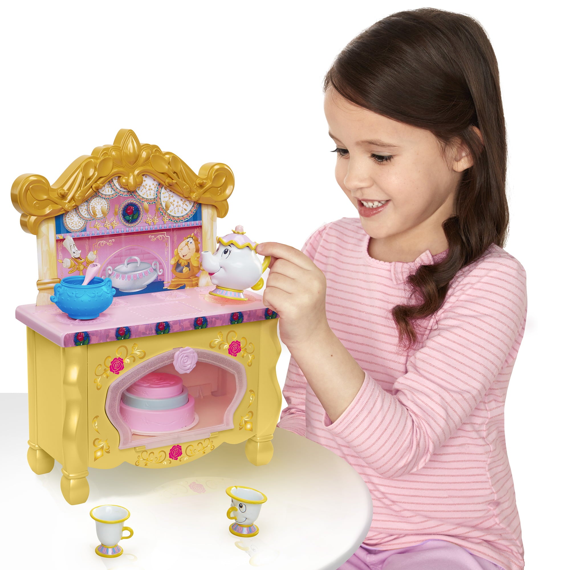 Disney Princess Belle’s Enchanted Kitchen with Lights and Sounds for Girls Ages 3 Year and up