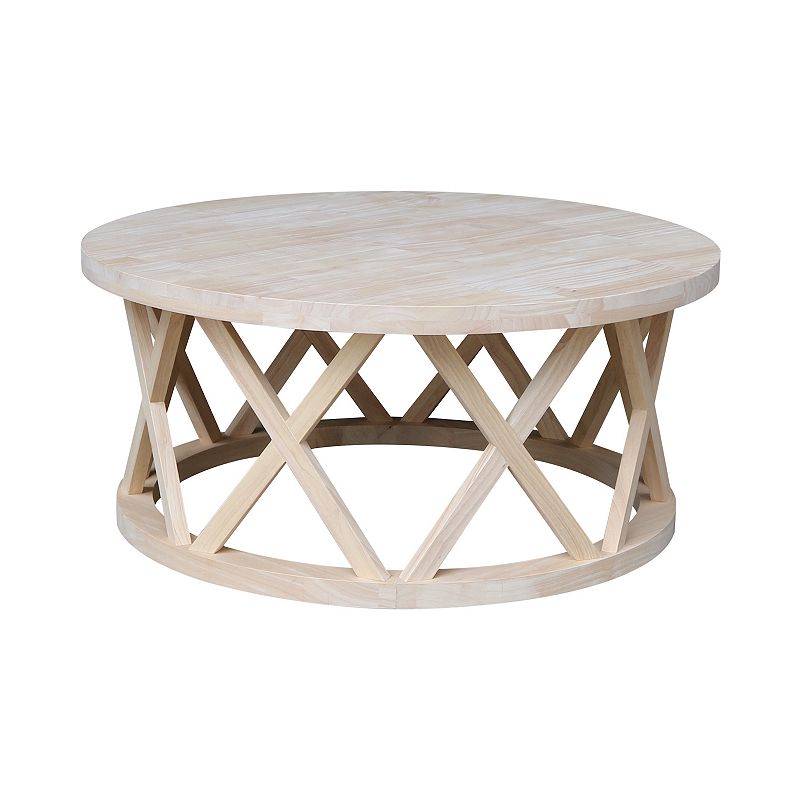 International Concepts Ceylon Round Coffee Table