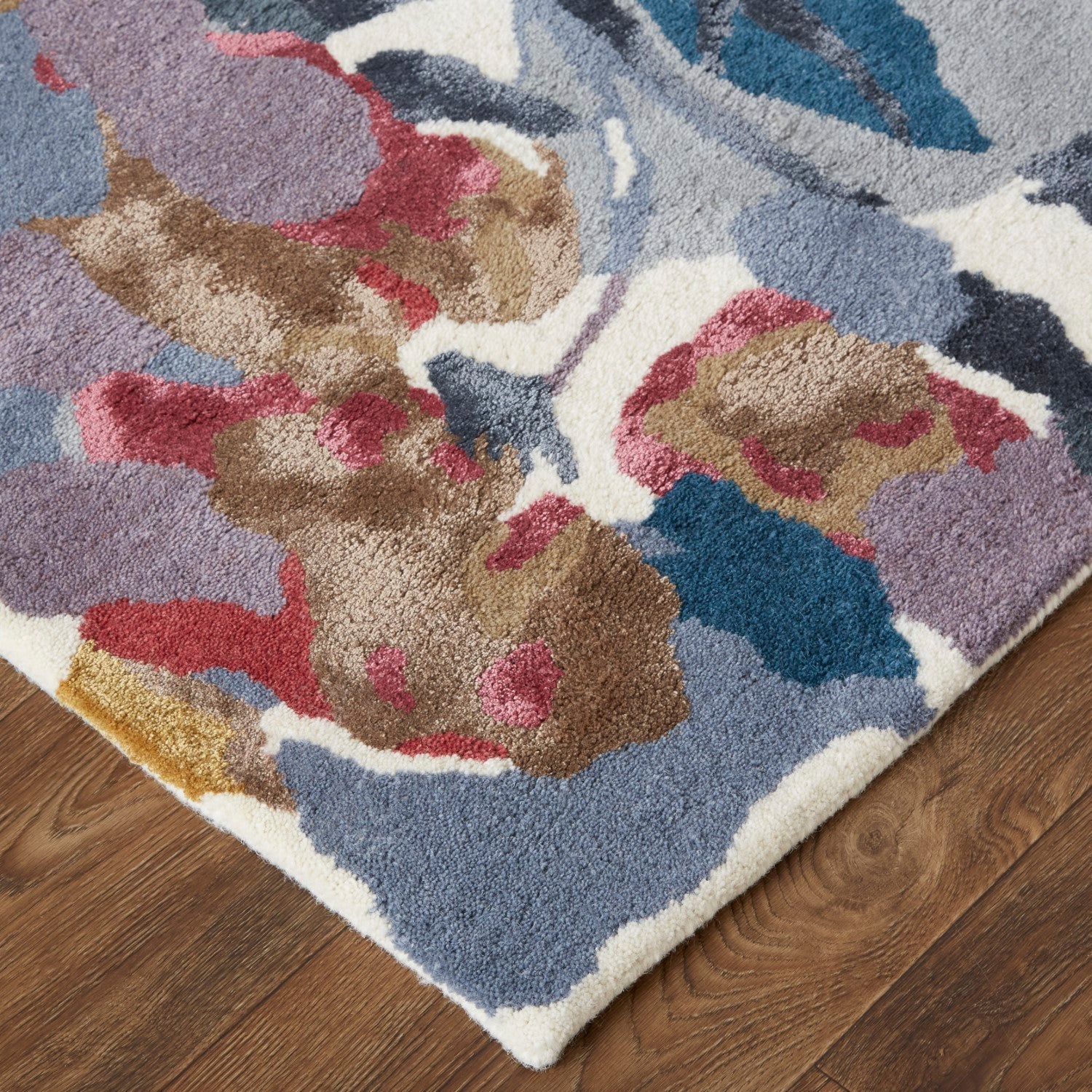 Cerelia Hand Tufted Blue / Multi Rug