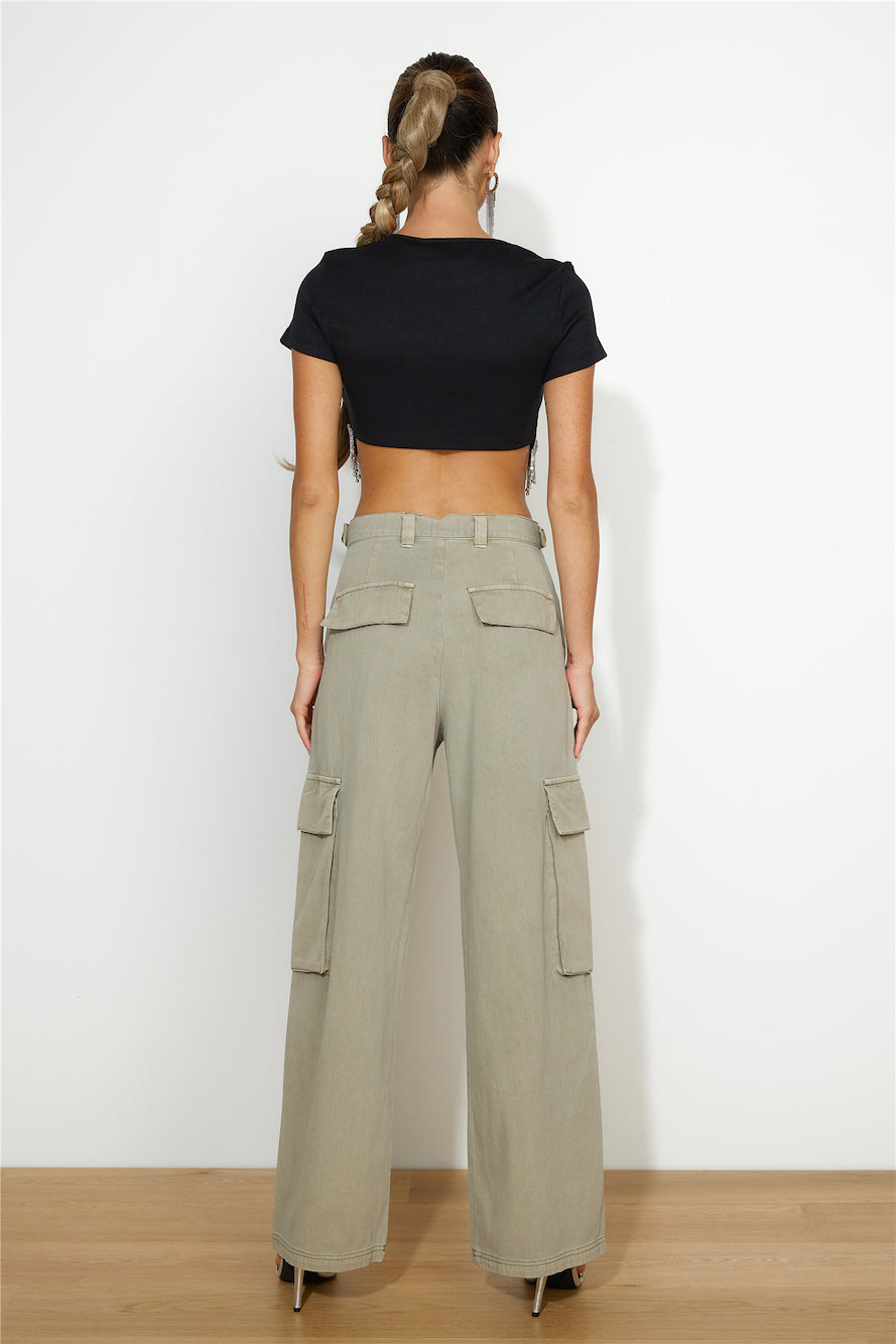 Own The Show Pants Khaki