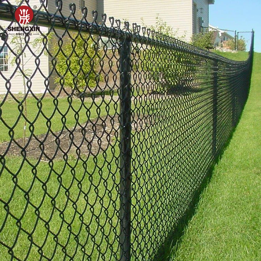 Customized 31 Years Factory Supply Used Hot Dip Galvanized 5Ft 6Ft Chain Link Fence For Home Garden