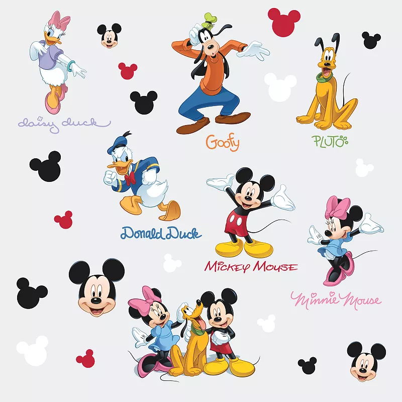 Disney's Mickey Mouse and Friends Peel and Stick Wall Decal by RoomMates