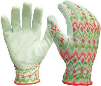 1PK Digz 77840-23 Women's Gardening Gloves, Latex Coated, 3/Pack