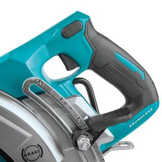 Makita 40V Max XGT Brushless Cordless Rear Handle 10-14 in. Circular Saw AWS Capable (Tool Only) GSR02Z