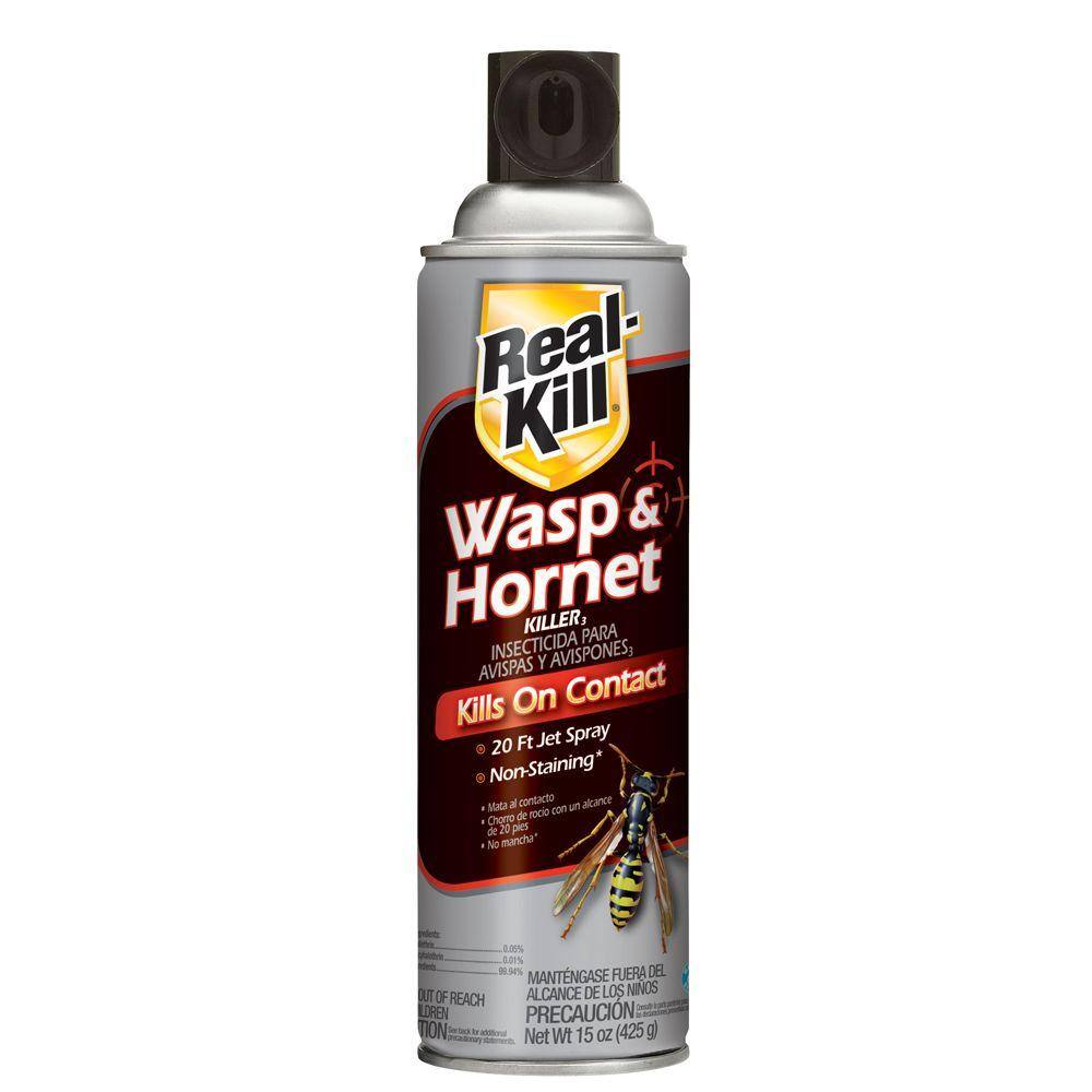 Real-Kill 15 oz. Wasp and Hornet Insect Killer Aerosol Spray HG-95949-1