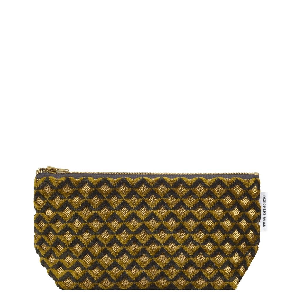 Portland Ochre Small Toiletry Bag by Designers Guild