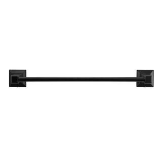 Glacier Bay Lorent 18 in. Towel Bar in Matte Black BTH-018-112