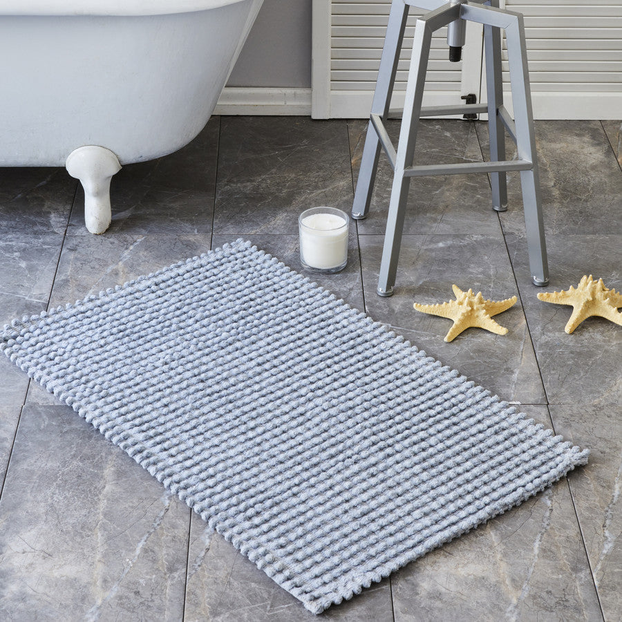 Karaca Nautica Home Elvia Gray Bath Mat 180.01.01.0333