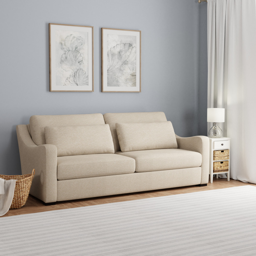 Hillsdale York Upholstered Sectional Chaise   Transitional   Sofas   by Hillsdale Furniture  Houzz