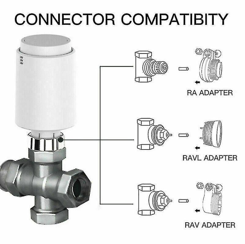 Sl Chang Tuya Zigbee Smart Thermostat Trv Radiator Valve Programmable For Alexa/google