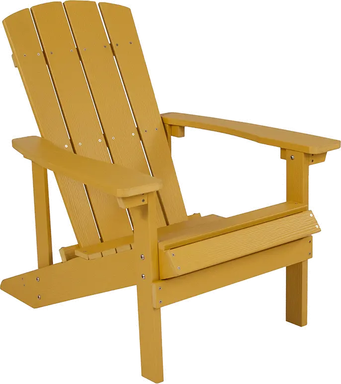 Adirondack Chair - Yellow