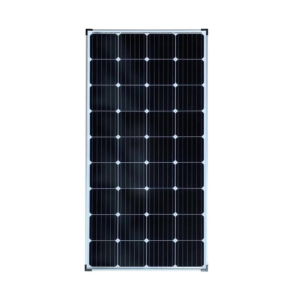 NATURE POWER 800-Watt Crystalline Off Grid 12-Volt High Performance Complete Solar Panel Kit 53280