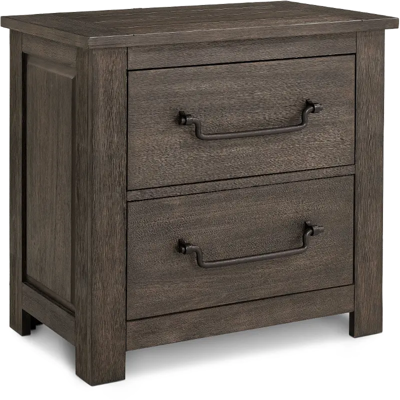 Mossley Brown Nightstand