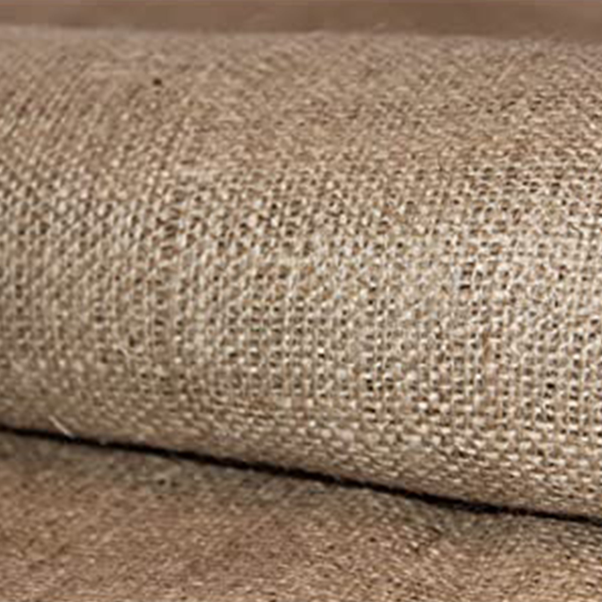 Dewitt NB3 3' x 250' Medium Weave Natural Burlap Cloth Liner for Biodegradable Weed Control