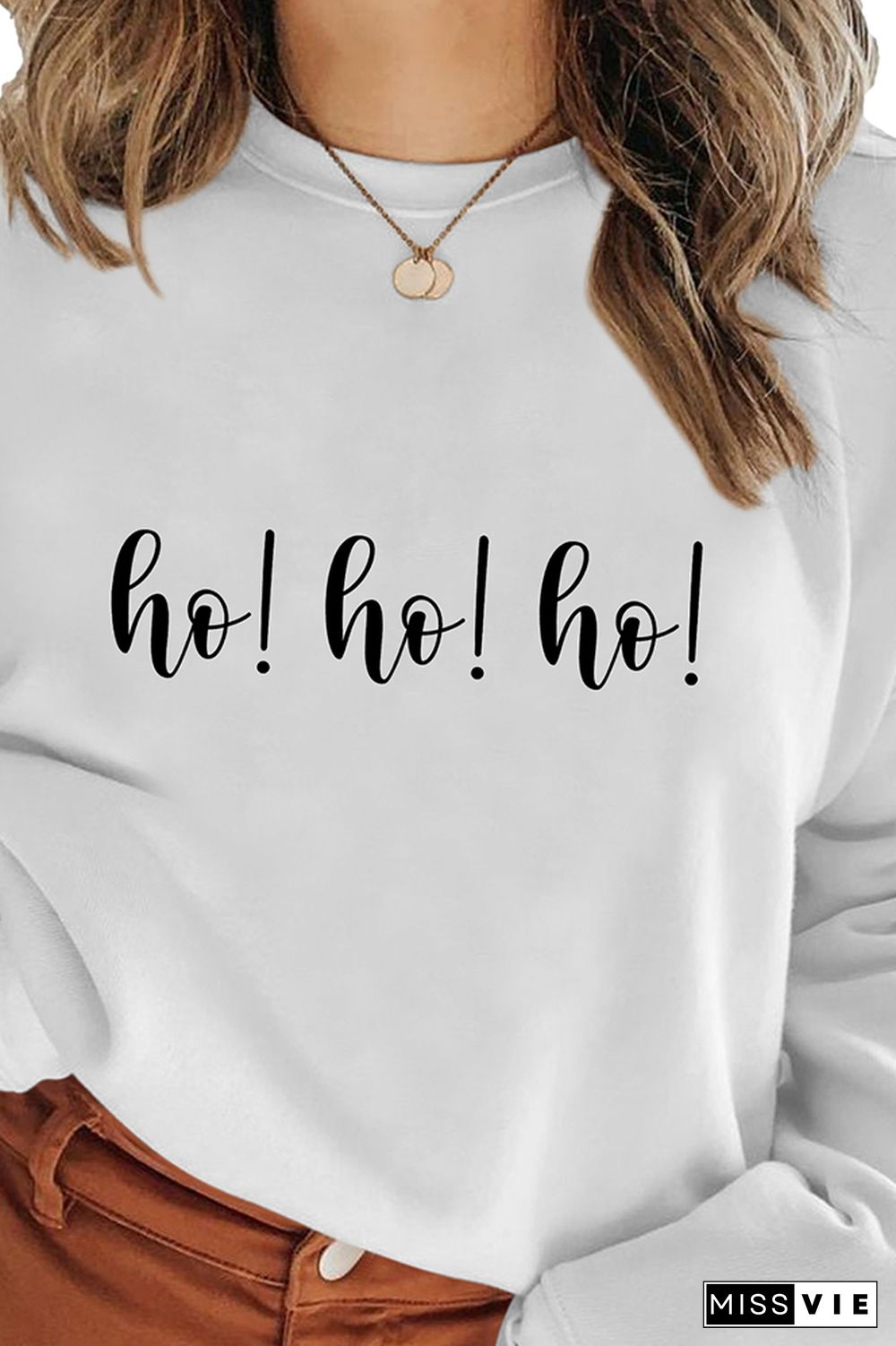 Ho ho ho, Santa Claus Sayings Sweatshirt Wholesale