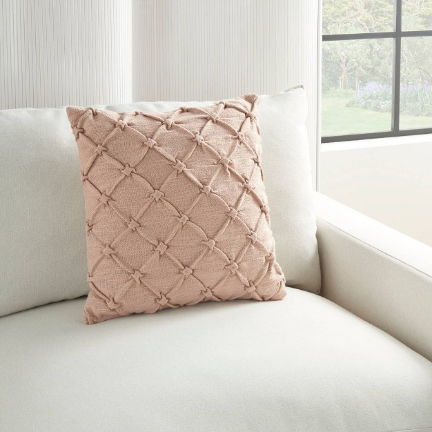 Pin Tuck Throw Pillow Mina Victory