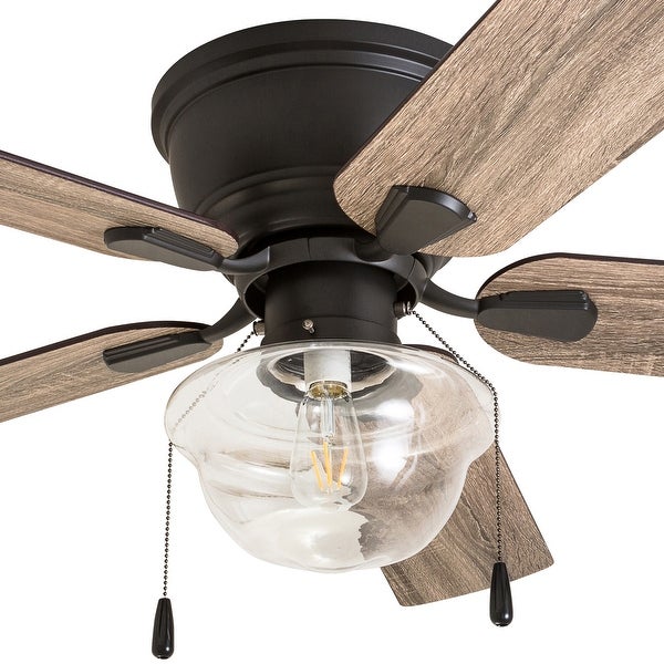 The Gray Barn East Cowes 52-inch Coastal Indoor LED Ceiling Fan with Pull Chains 5 Reversible Blades - 52 Shopping - The Best Deals on Ceiling Fans | 35677161