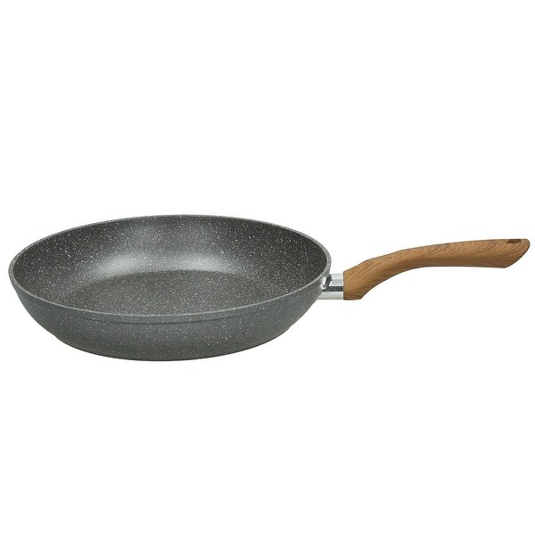 Wood and Stone Style Fry Pan