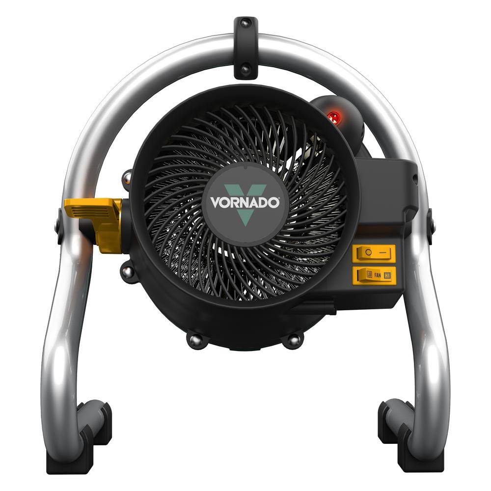 Vornado Velocity 1500-Watt HD Heater Fan 5118 BTU Forced Air Electric Portable Heater Furnace Advanced Safety Head Tilt EH1-0181-17