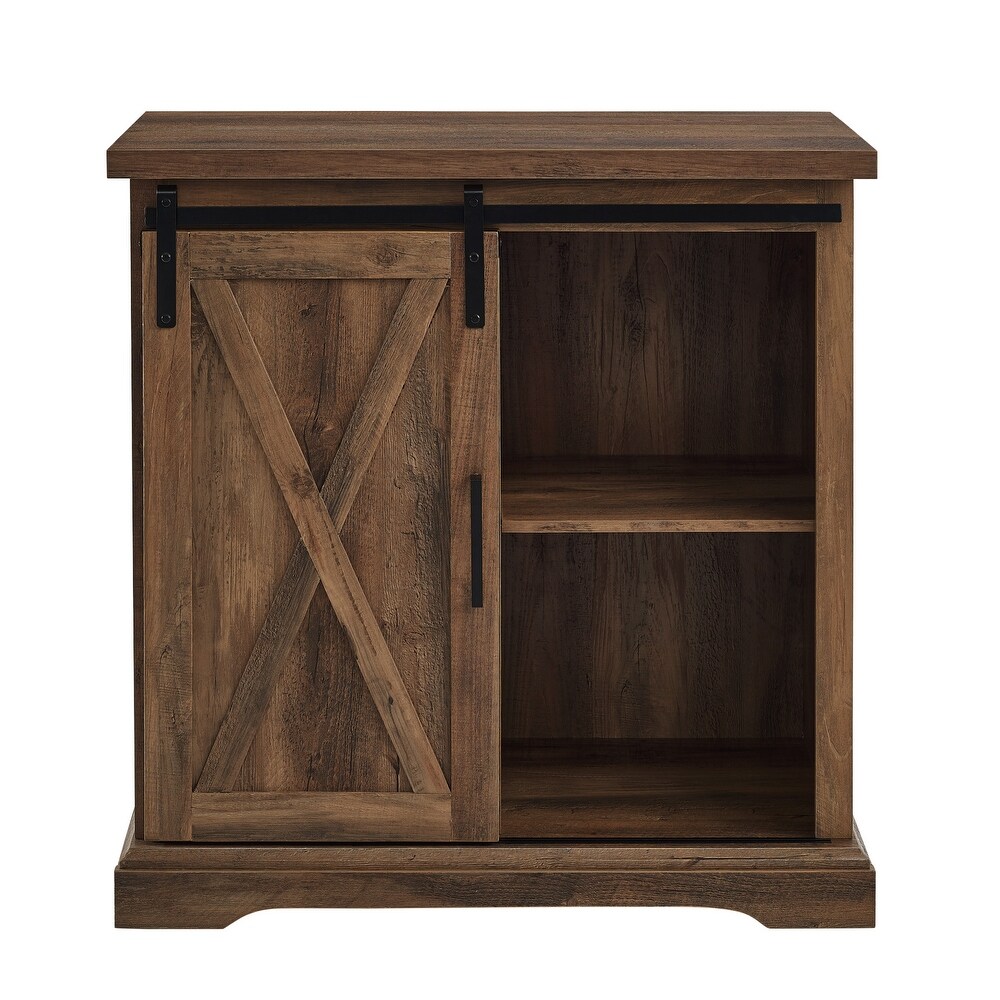 Middlebrook Wind Gap 32 inch Sliding Barn Door Cabinet