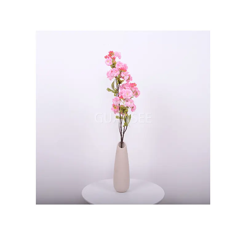 Indoor decoration flower branch white pink wedding centerpieces artificial flower artificial cherry blossom tree branches