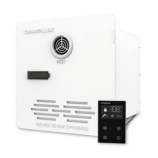 CAMPLUX ENJOY OUTDOOR LIFE Camplux 2.64 GPM Gas Tankless Water Heater RV Tankless Water Heater with White Door RS264