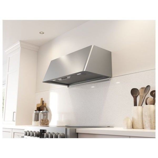 Zephyr Mesa 36 Inch Wide Wall Mounted Range Hood with Tri Level