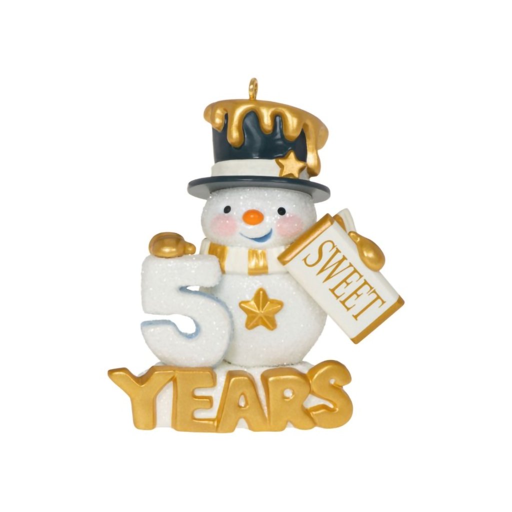 Hallmark  2023 Keepsake Ornament 50 SWEET Years Special Edition